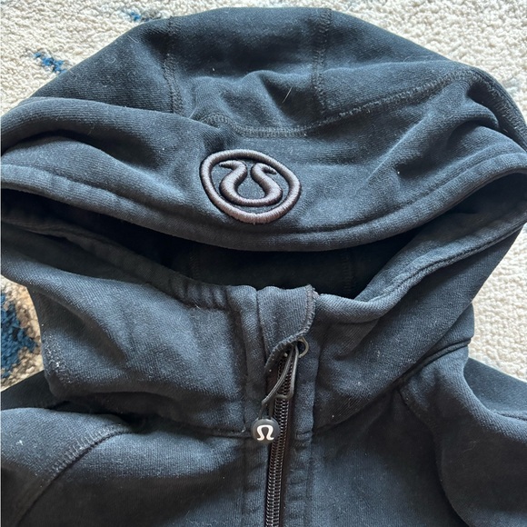 LULULEMON | Black Scuba Full-Zip Hoodie Sweatshirt Jacket - Picture 2 of 3
